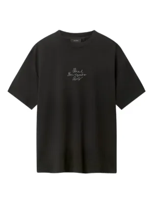 Represent Camiseta Com Estampa De Logo | Preto | FARFETCH BR