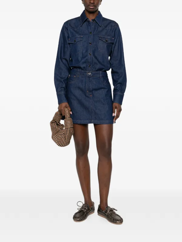 apc denim dress A.P.C. - Denim Naples Dress