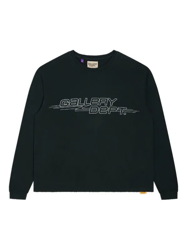 トップス Gallery Dept Long sleeve M size GALLERY DEPT. long-sleeve Sweatshirt | Black | FARFETCH