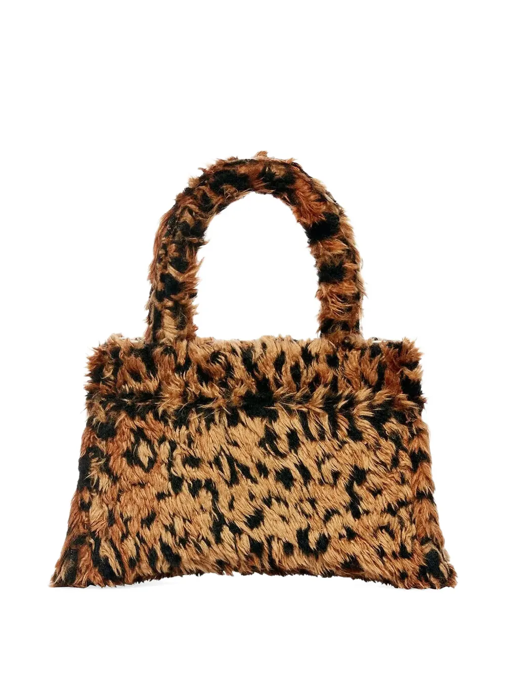 Balenciaga Hourglass leopard tote bag - Bruin