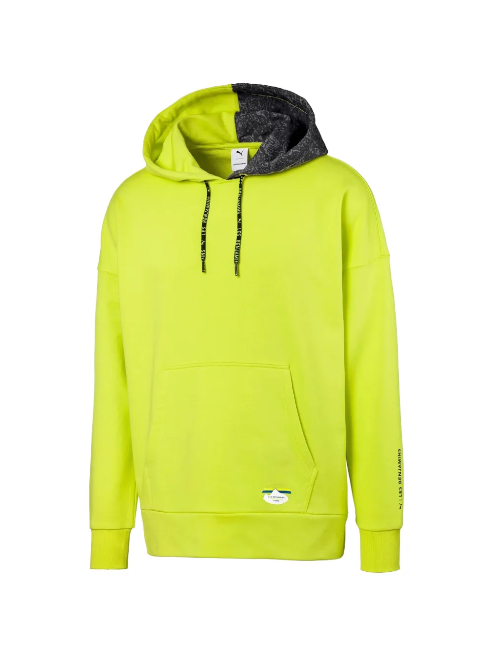 PUMA x Les Benjamins Felpa con cappuccio - Giallo