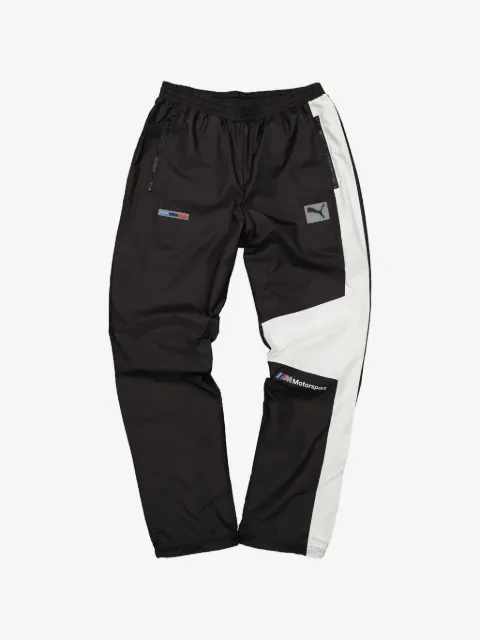 PUMA x BMW Motorsport colourblock track pants