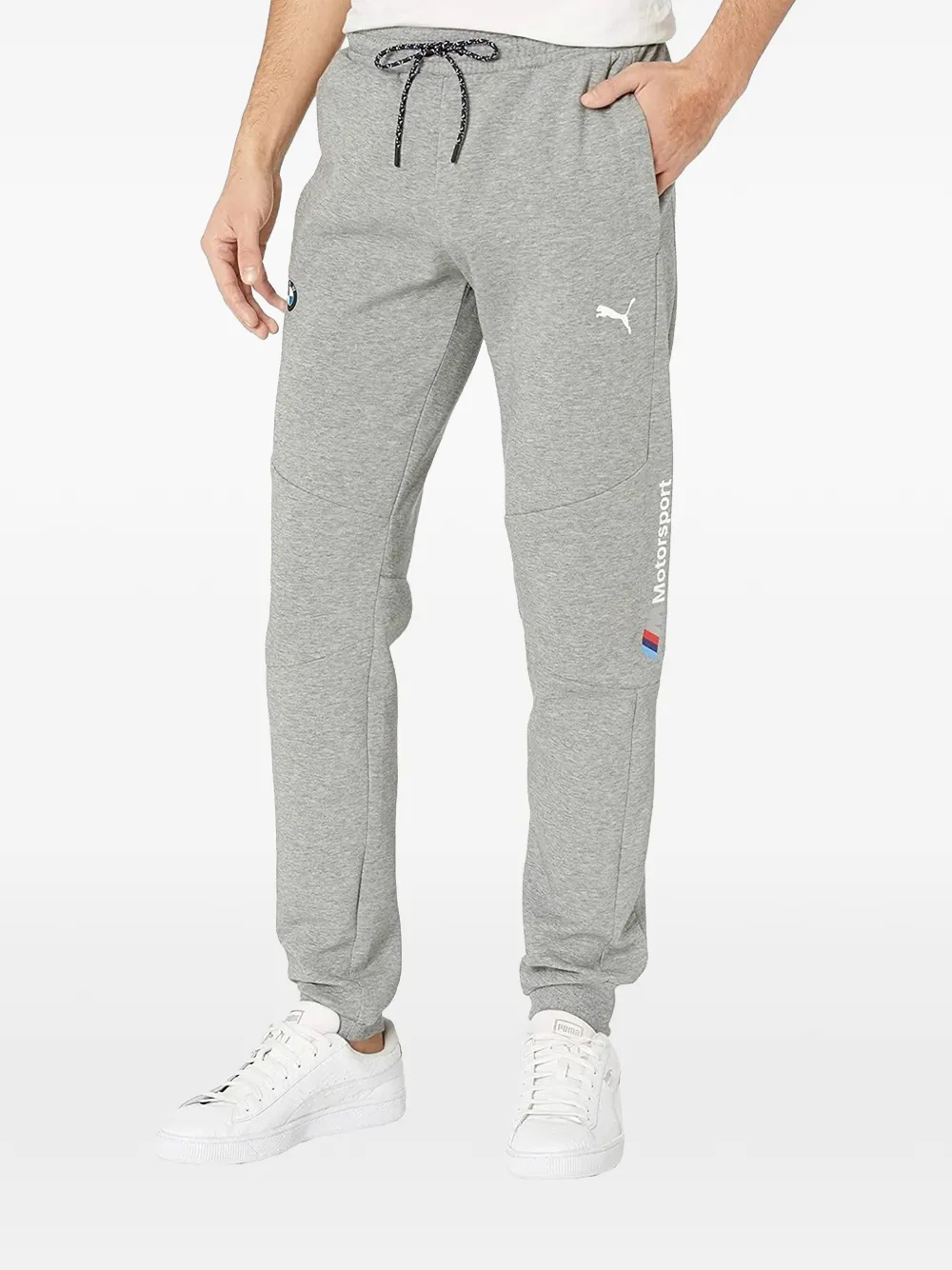 PUMA x BMW Pantaloni sportivi Motorsport mélange - Grigio