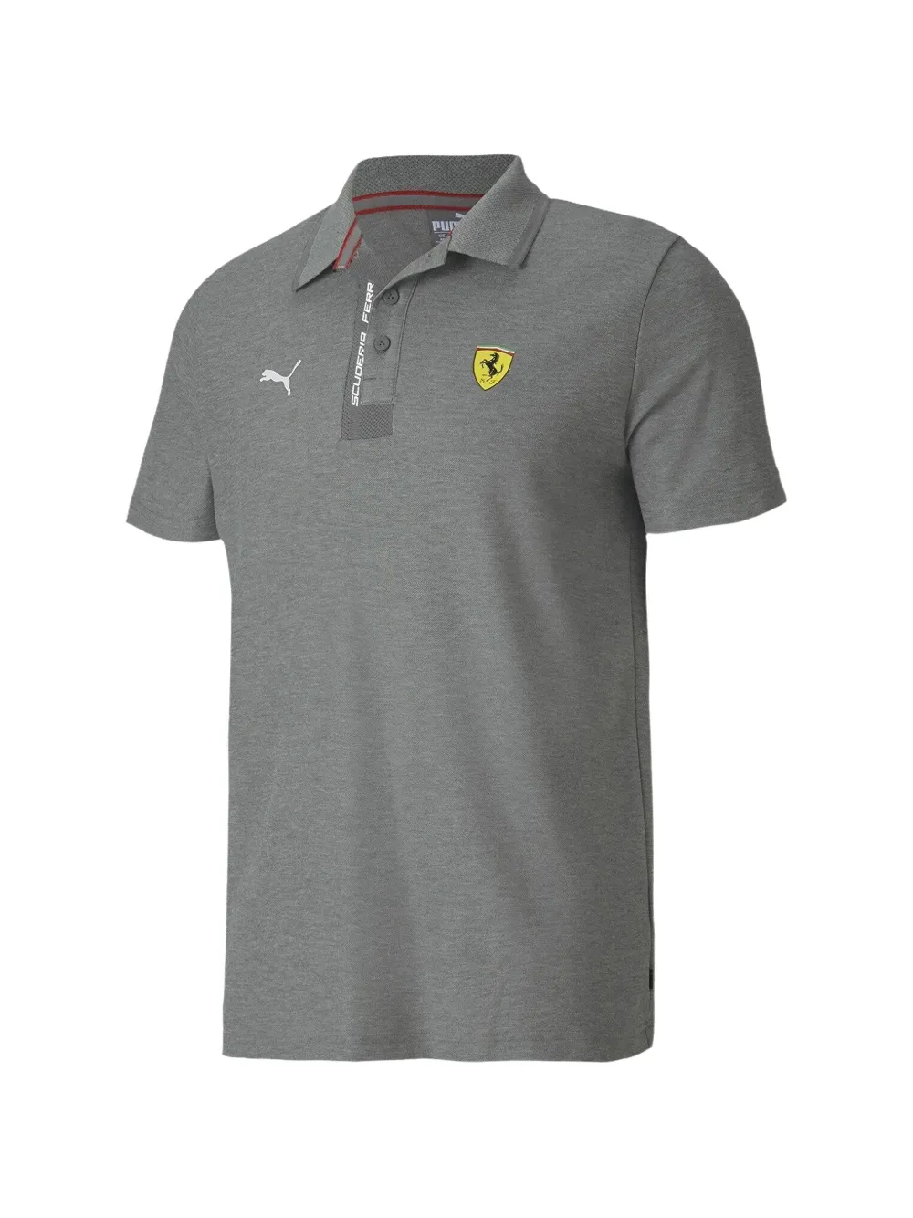 PUMA x Scuderia Ferrari Polo con maniche corte - Grigio