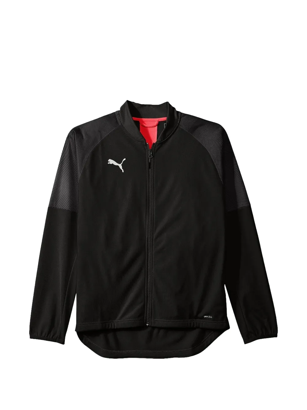 PUMA Felpa con stampa logo - Nero