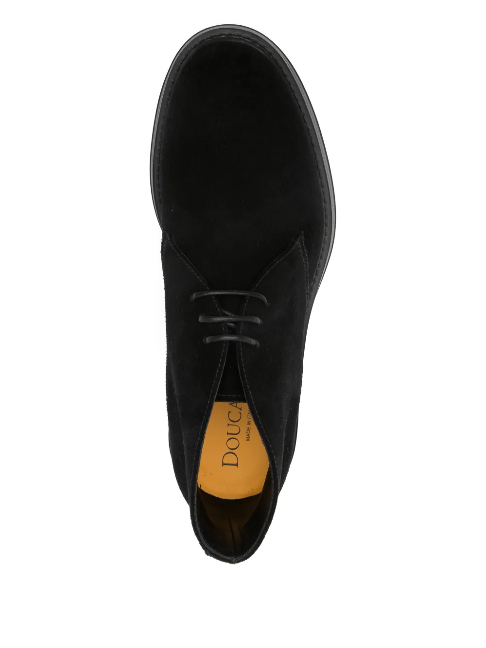 Doucal's Chukka veterschoenen Zwart