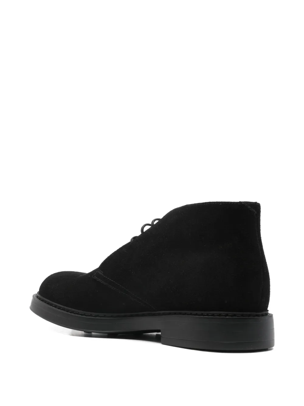 Doucal's Chukka veterschoenen Zwart