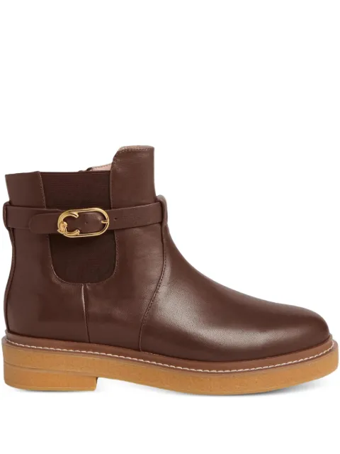 Coccinelle C-Saddle buckle-strap  boots