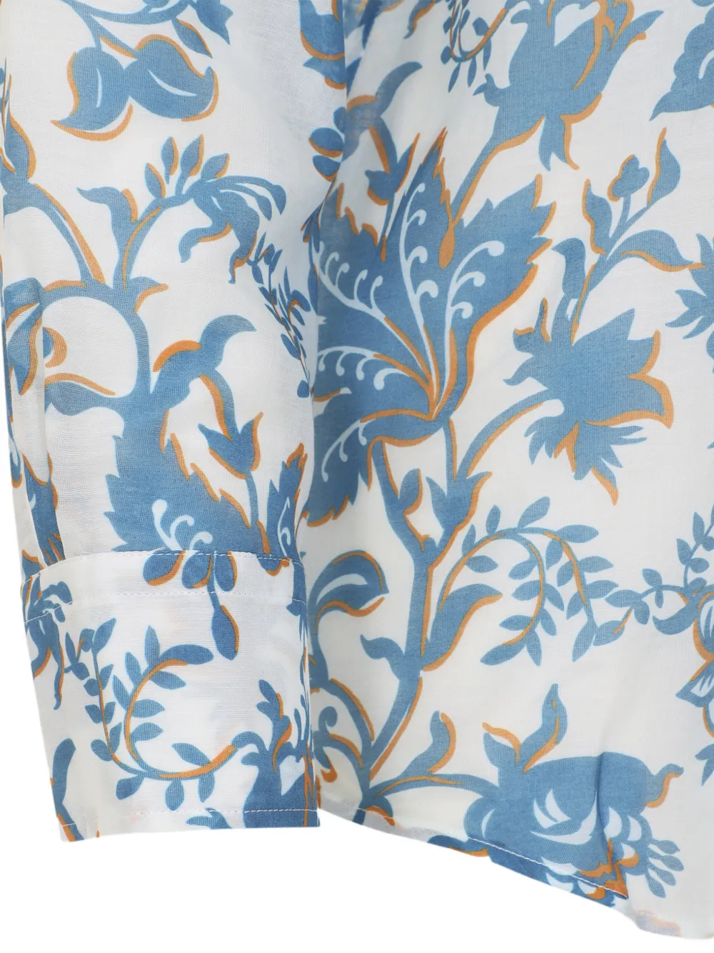 ETRO Overhemd met bloemenprint Wit
