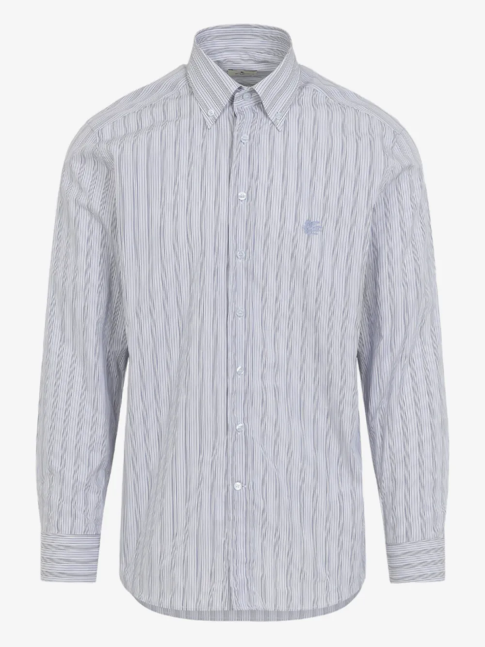 ETRO striped logo-detail shirt | White | Image 1