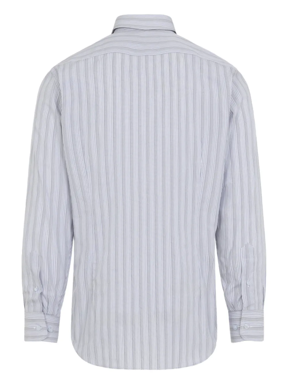 ETRO striped logo-detail shirt - Wit