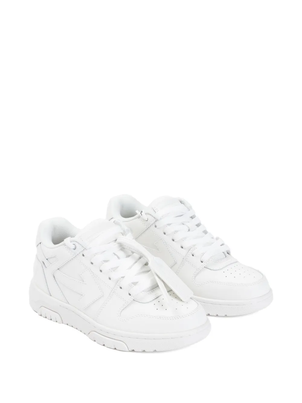 Off-White Sneakers met Arrow-applicatie - Wit