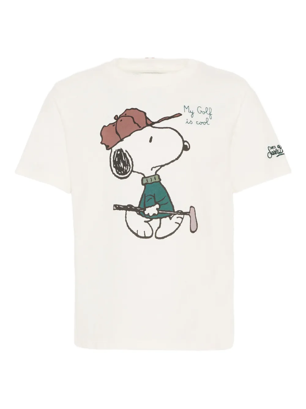 MC2 Saint Barth Kids cartoon print T-shirt - Toni neutri