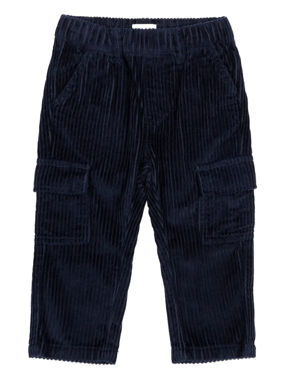 TRUSSARDI JUNIOR corduroy pocket trousers - Blu