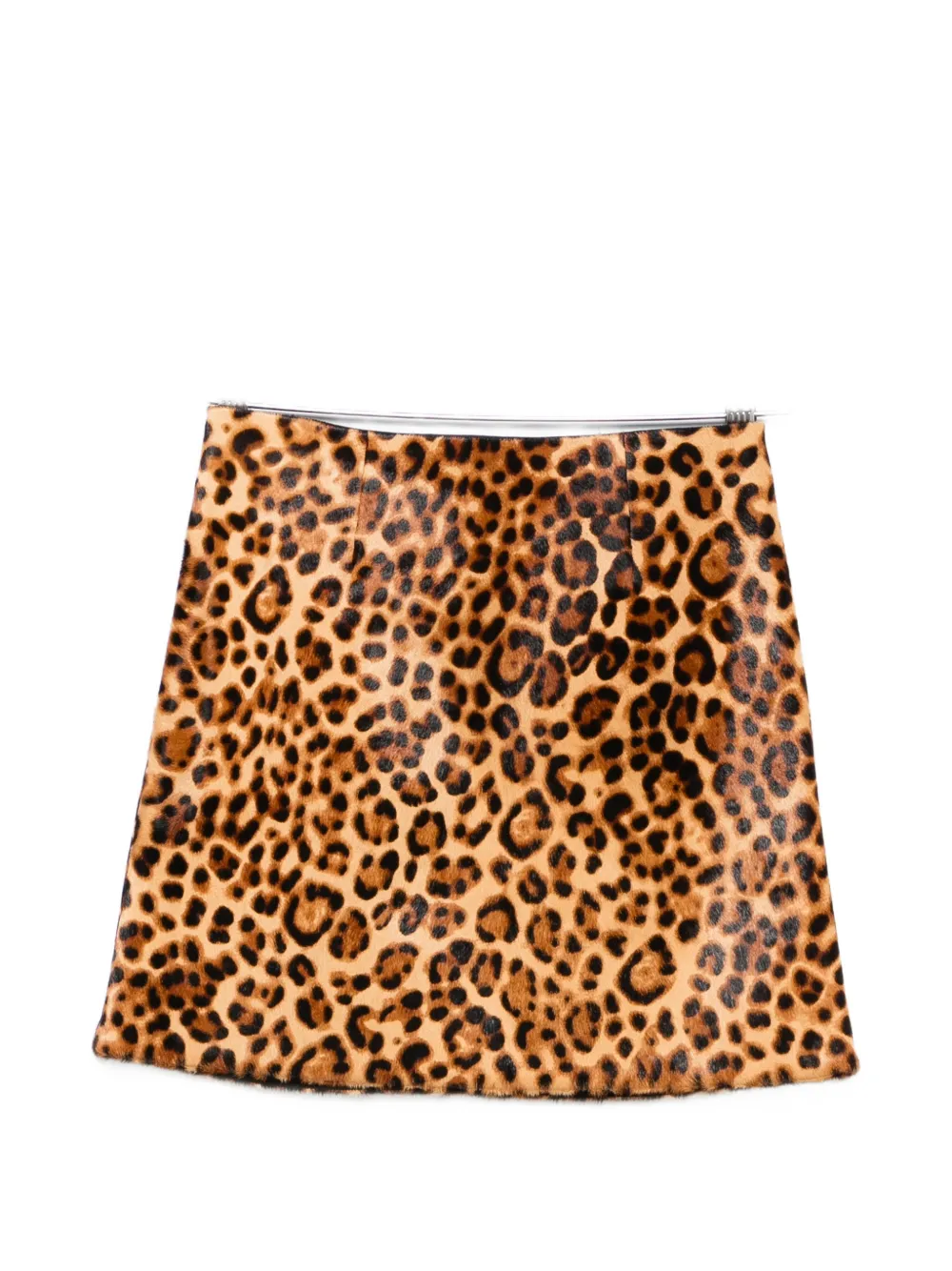 THELAURENT animal-print mini skirt - Marrone
