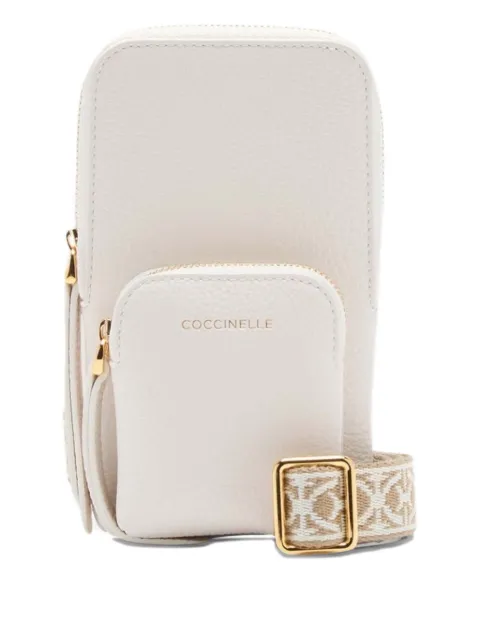 Coccinelle mini Pixie leather phone case