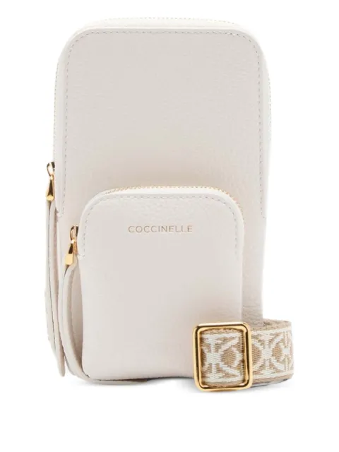 Coccinelle mini Pixie leather phone case