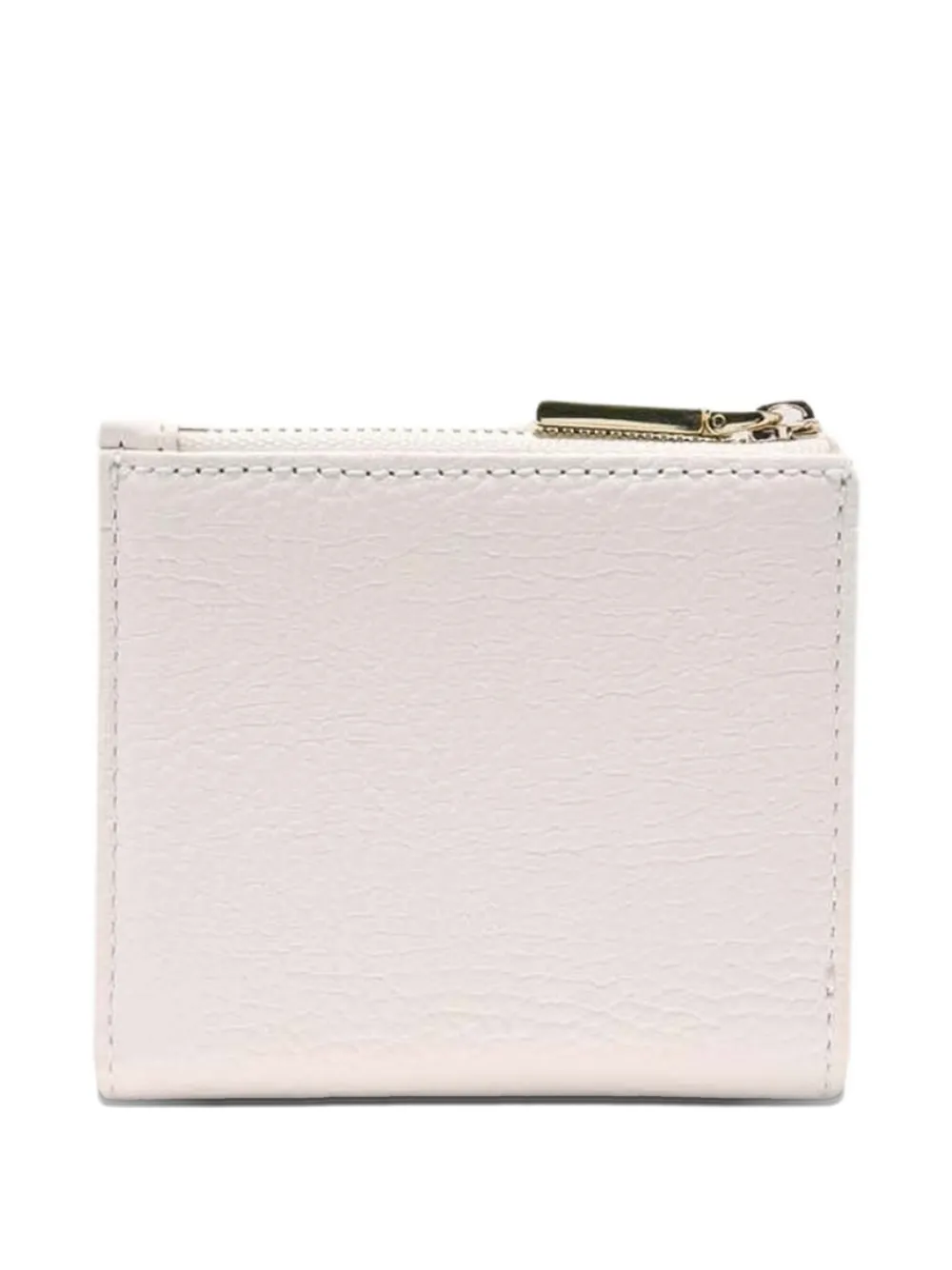 Coccinelle metallic logo wallet - Wit