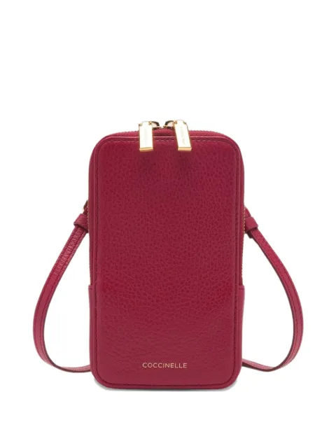 Coccinelle Flor zip phone bag