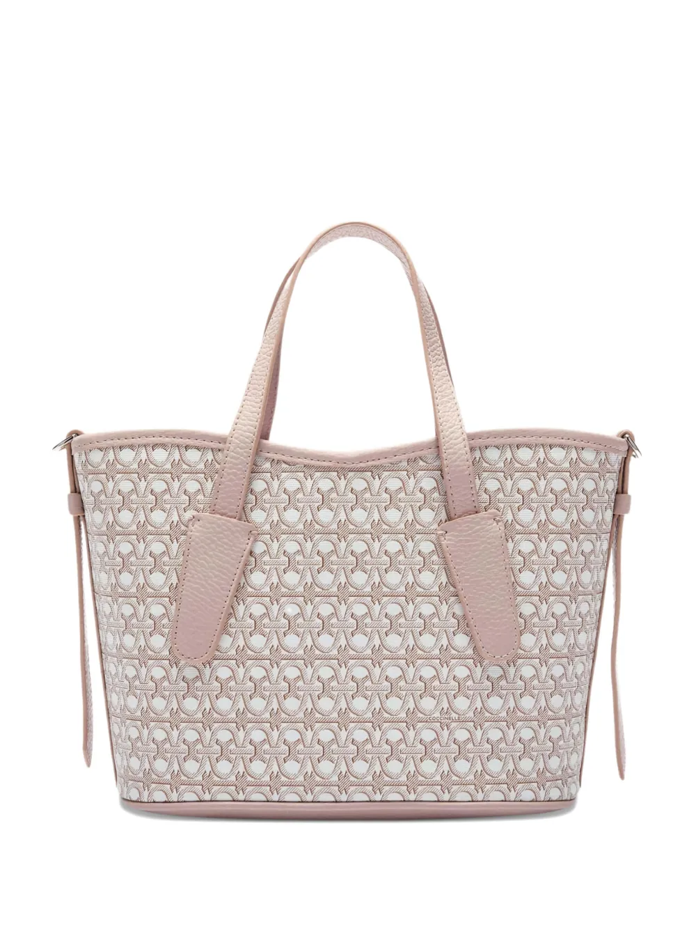 Coccinelle monogram-pattern  shoulder bag | Neutrals | Image 1