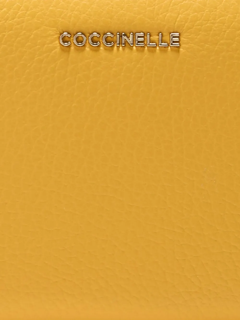 Coccinelle Metallic-zip Wallet - Yellow 