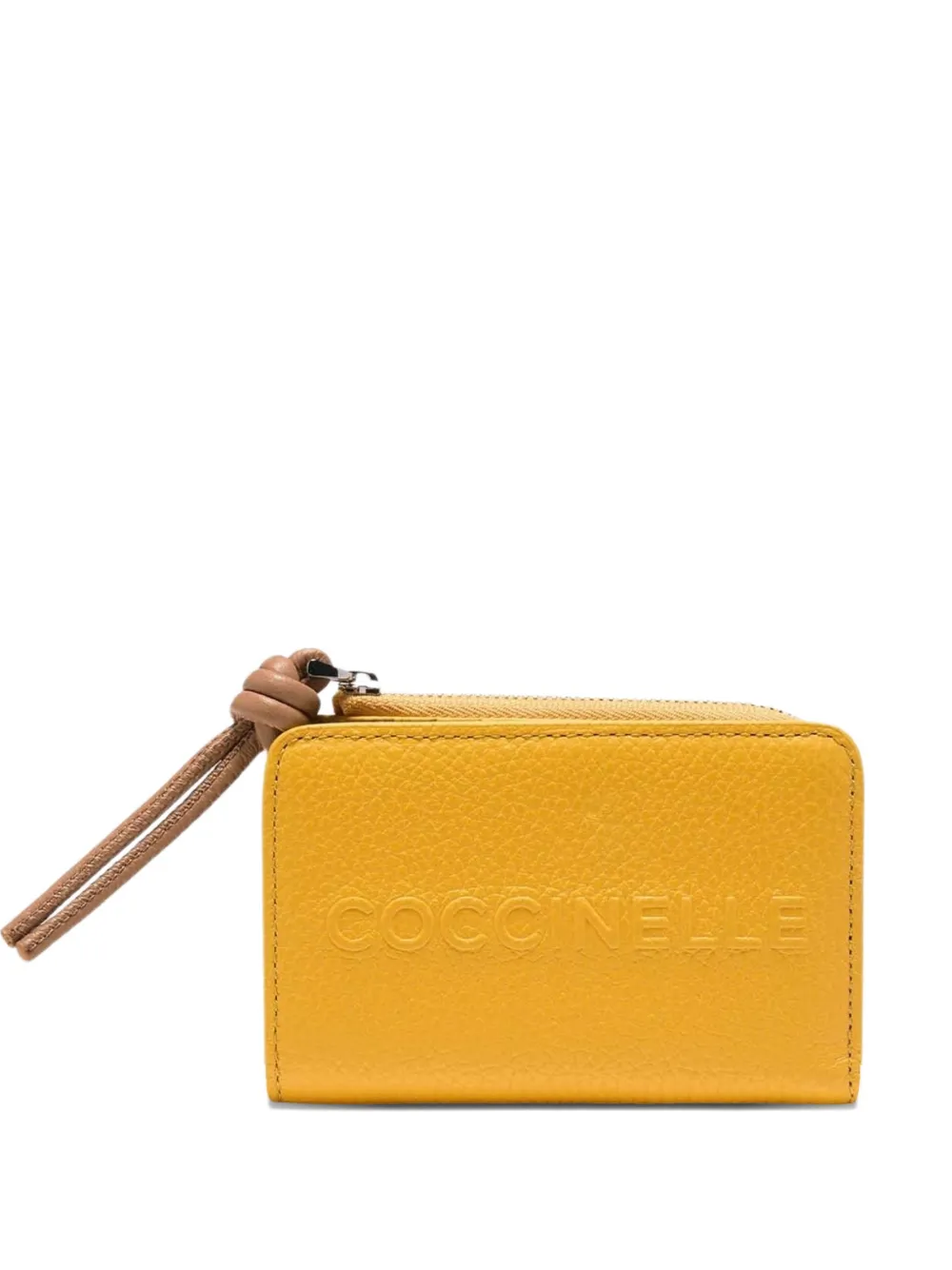 Coccinelle logo-print wallet - Giallo