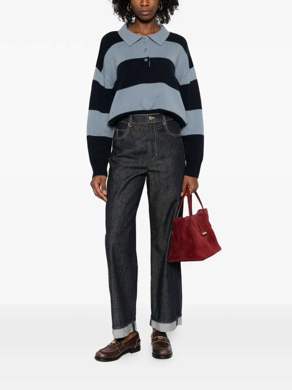 'S Max Mara Smmchiara belt-loop jeans - Blauw