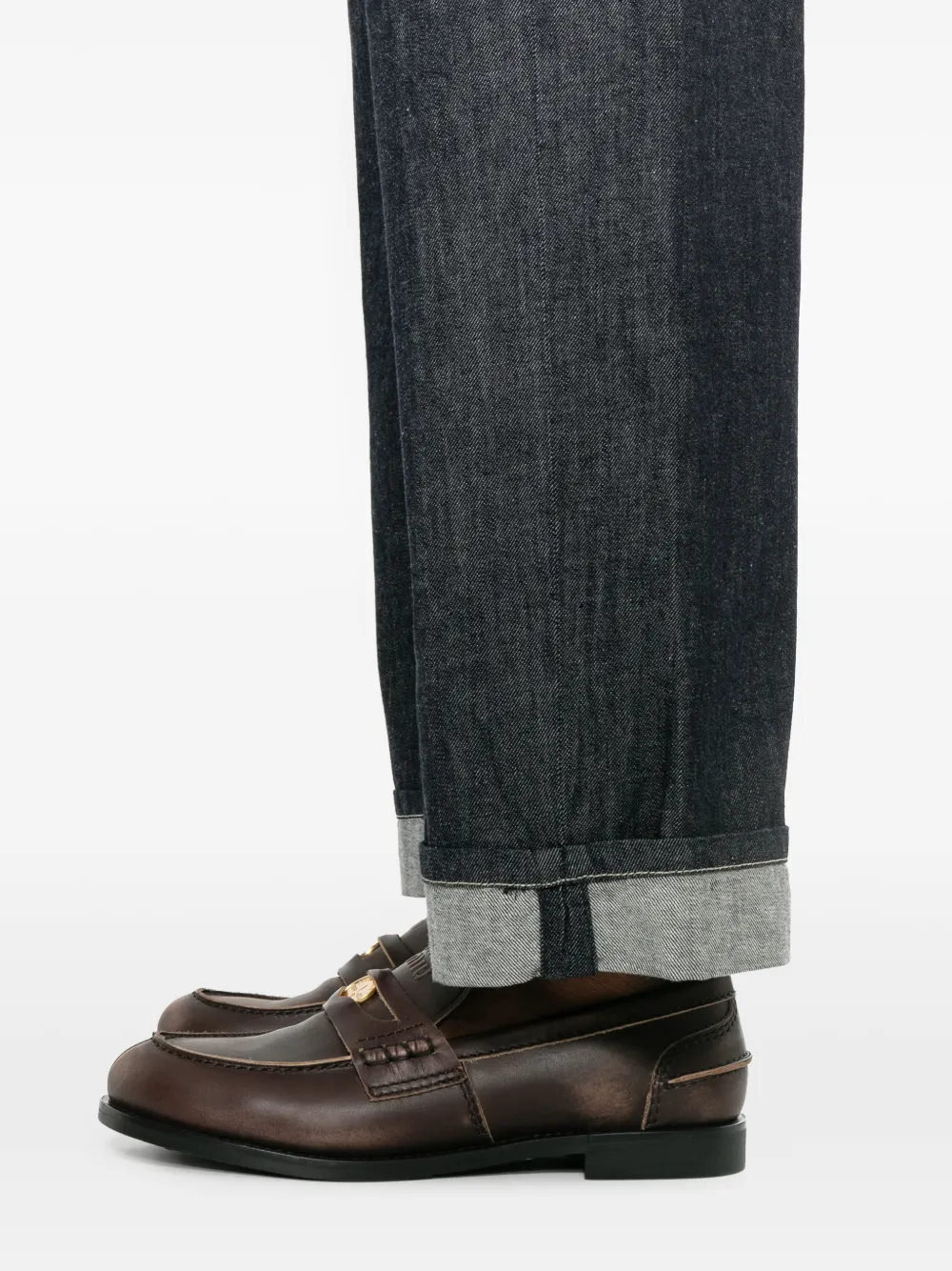 'S Max Mara Jeans met stiksels Blauw