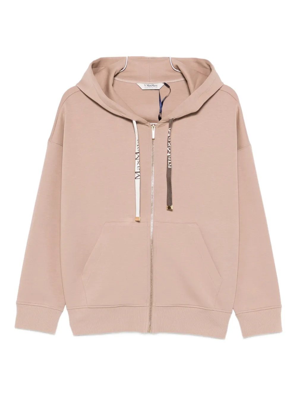 'S Max Mara Felpa Smjour con zip - Toni neutri