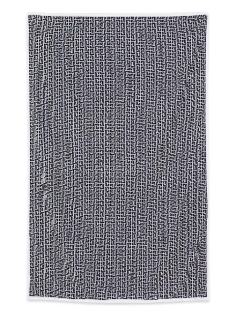 Balmain Kids serviette à imprimé géométrique