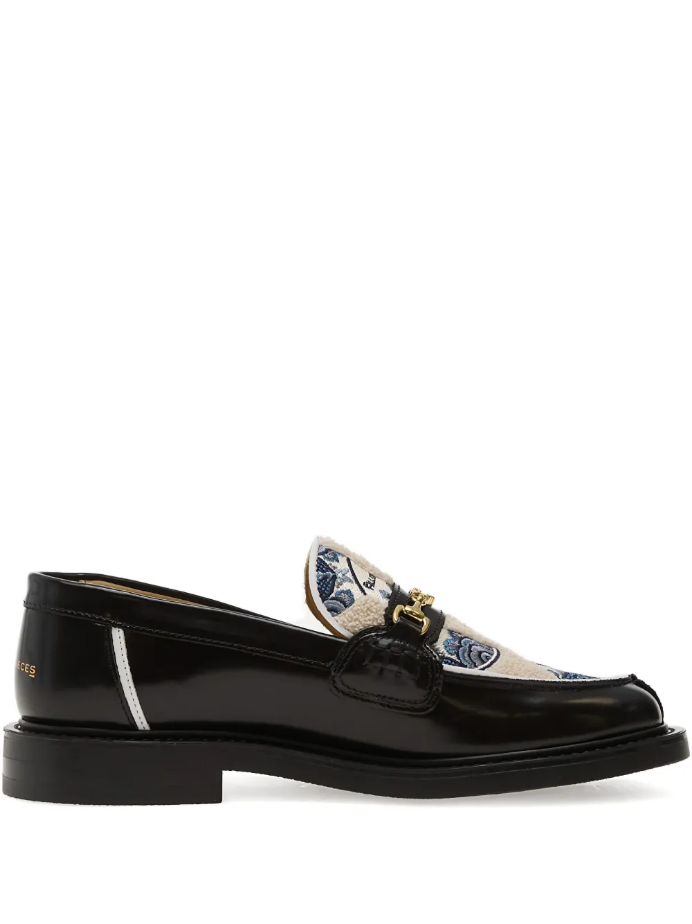 Filling Pieces patterned loafers - Nero