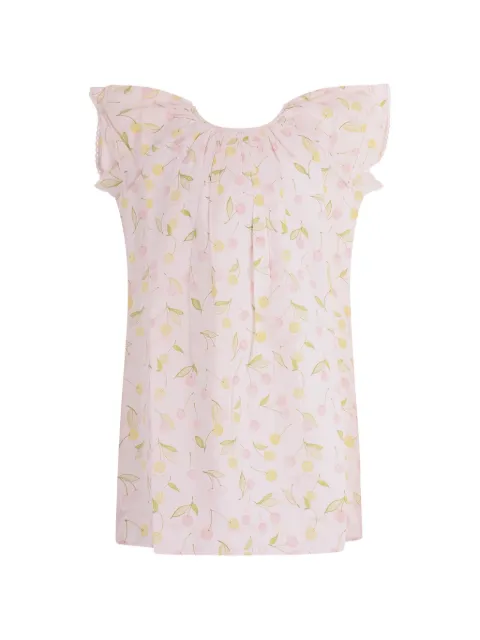 Bonpoint cherry-print mini dress