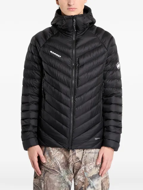 Mammut logo hooded jacket