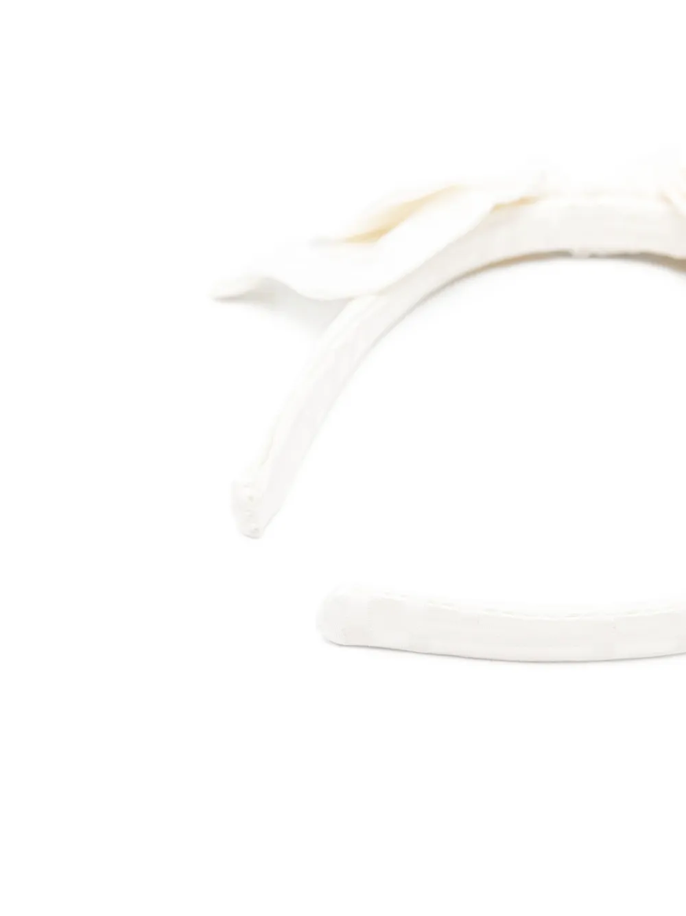  Balmain Kids Bow-detail Headband - White 