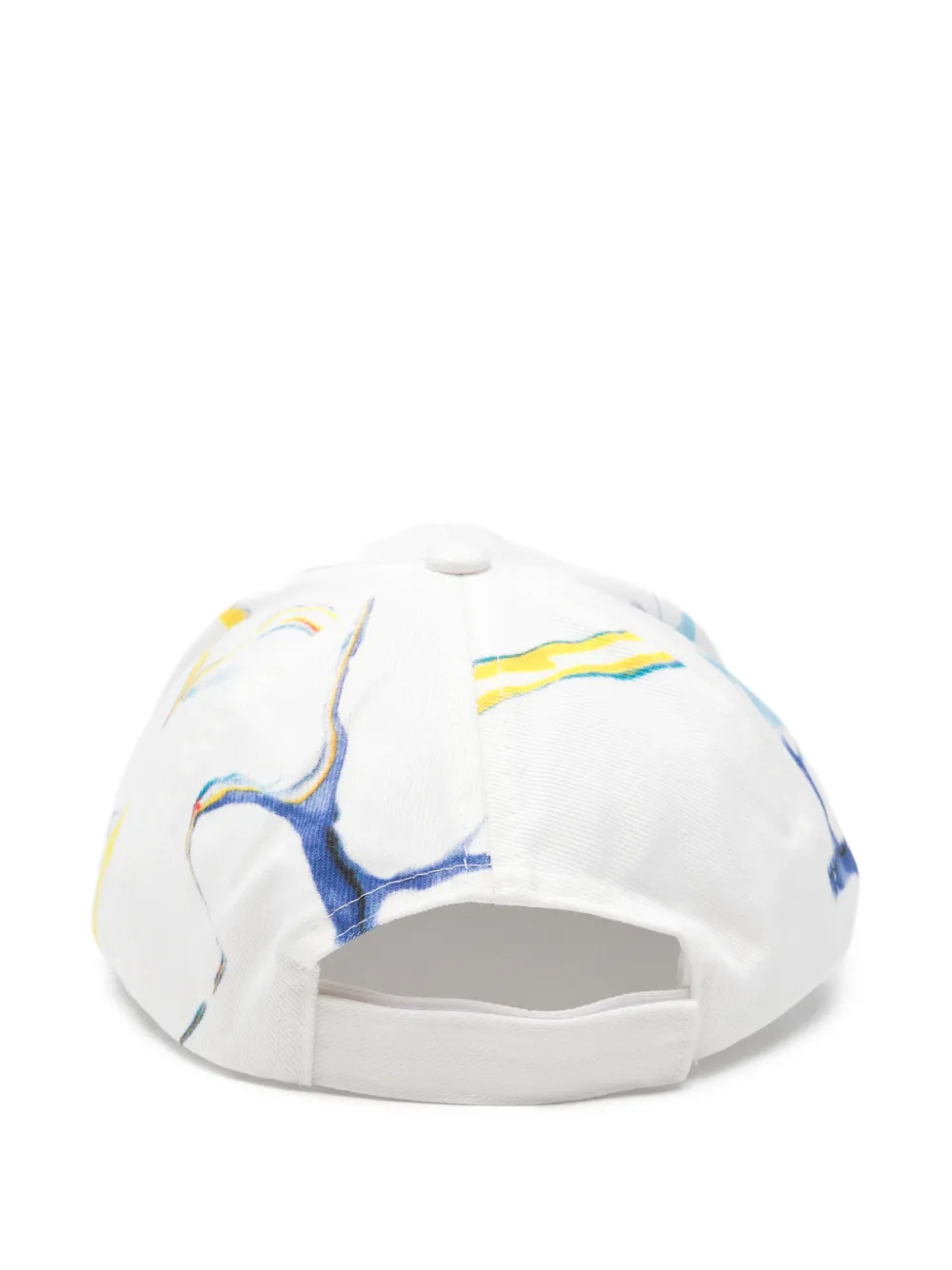 Stella McCartney Kids Honkbalpet met print - Wit