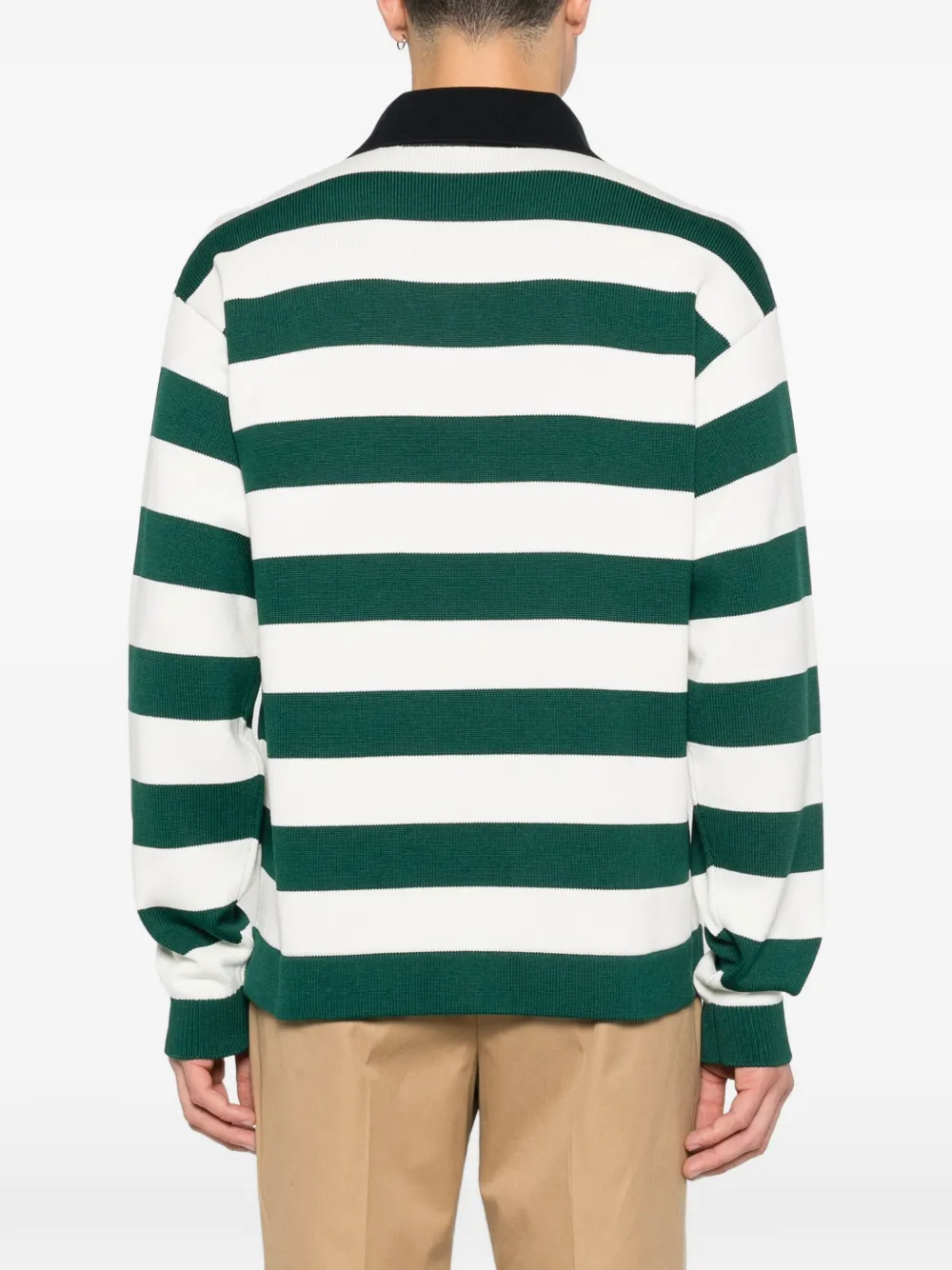 Gucci Gestreept poloshirt Groen