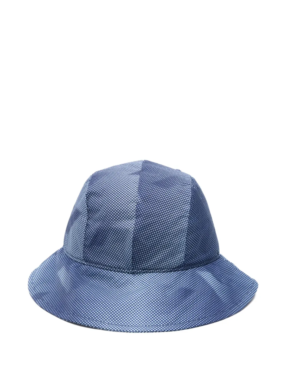 Emporio Armani Kids Hoed met logopatch en stippen - Blauw