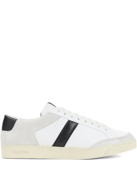 TOM FORD stripe panel sneakers