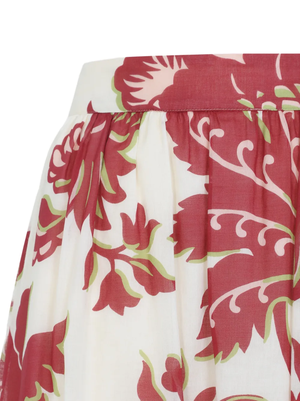  Etro Floral-print Maxi Skirt - White 