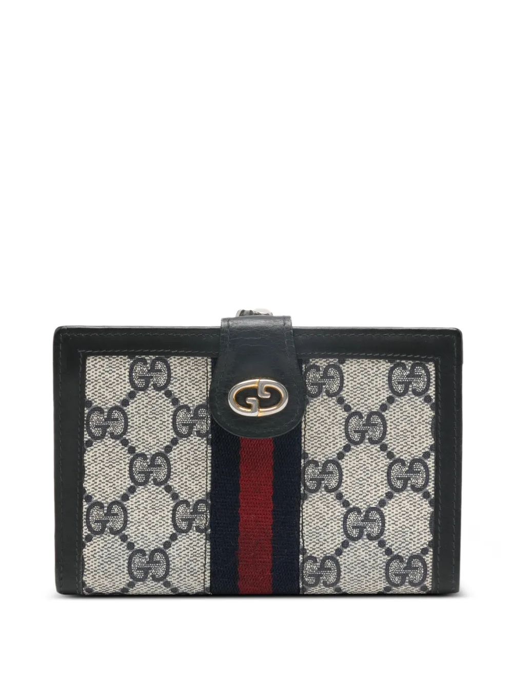 Gucci Pre-Owned Portafoglio con logo anni '80 - Blu