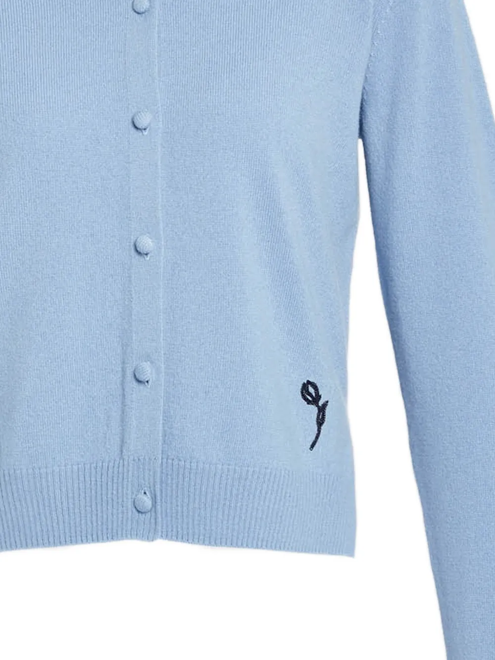  Erdem Crew-neck Cardigan - Blue 