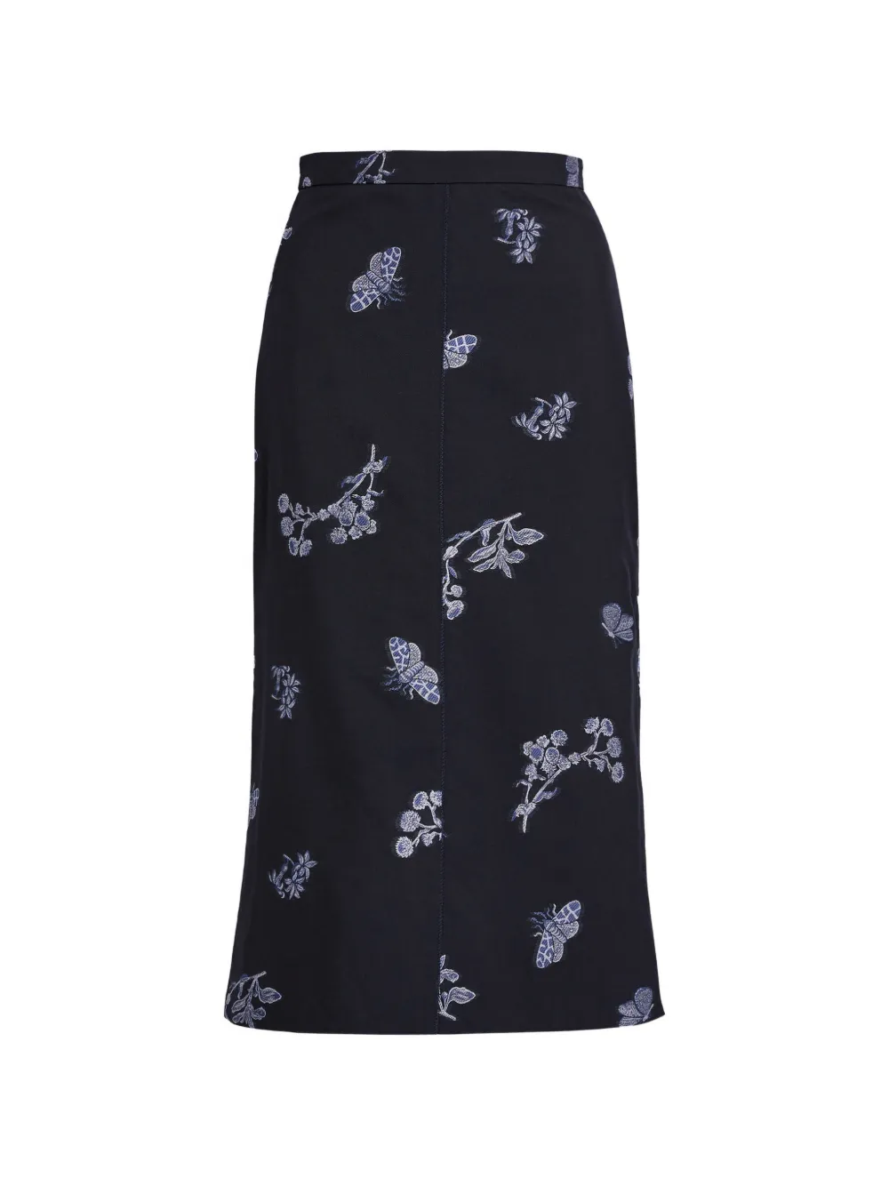 ERDEM Gonna a matita - Blu