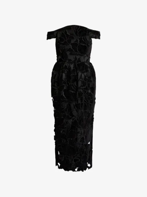 ERDEM off-shoulder floral midi dress