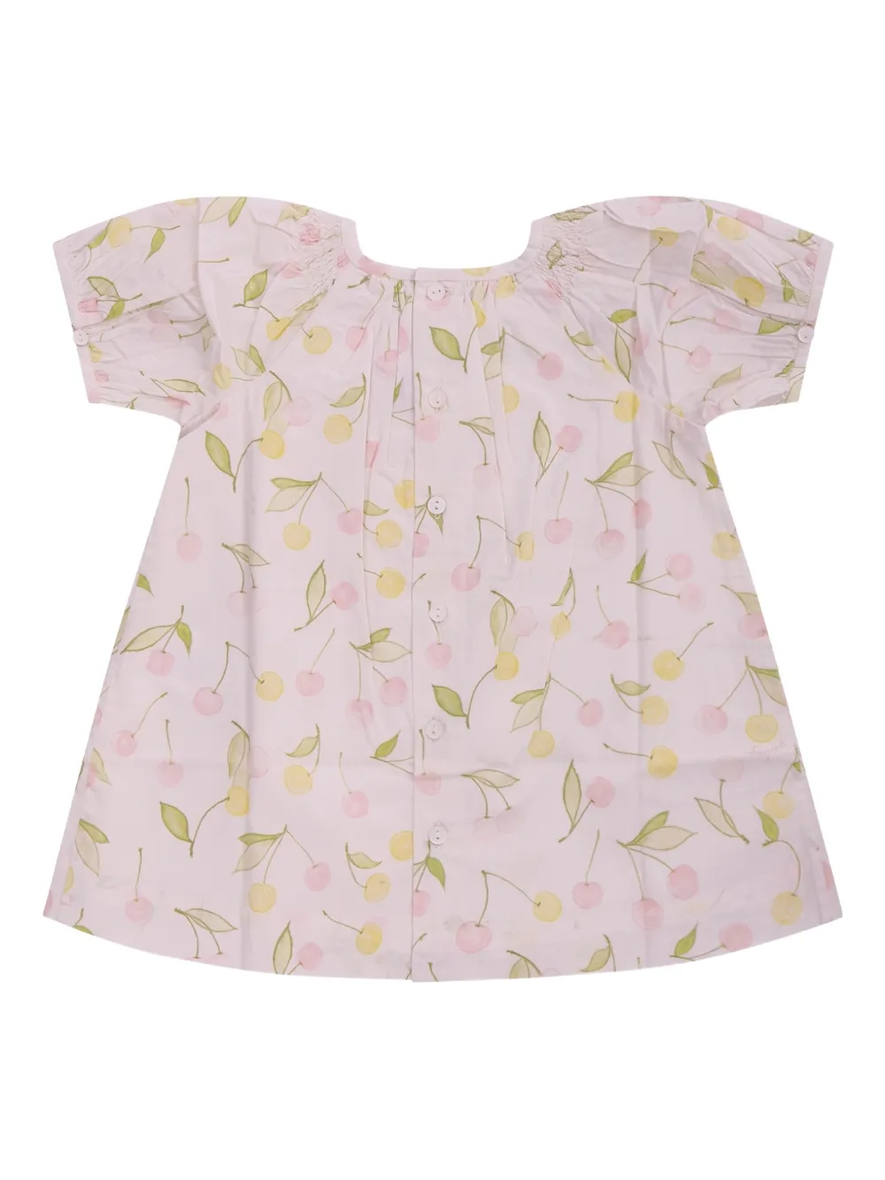 Bonpoint Luce printed cotton dress - Wit