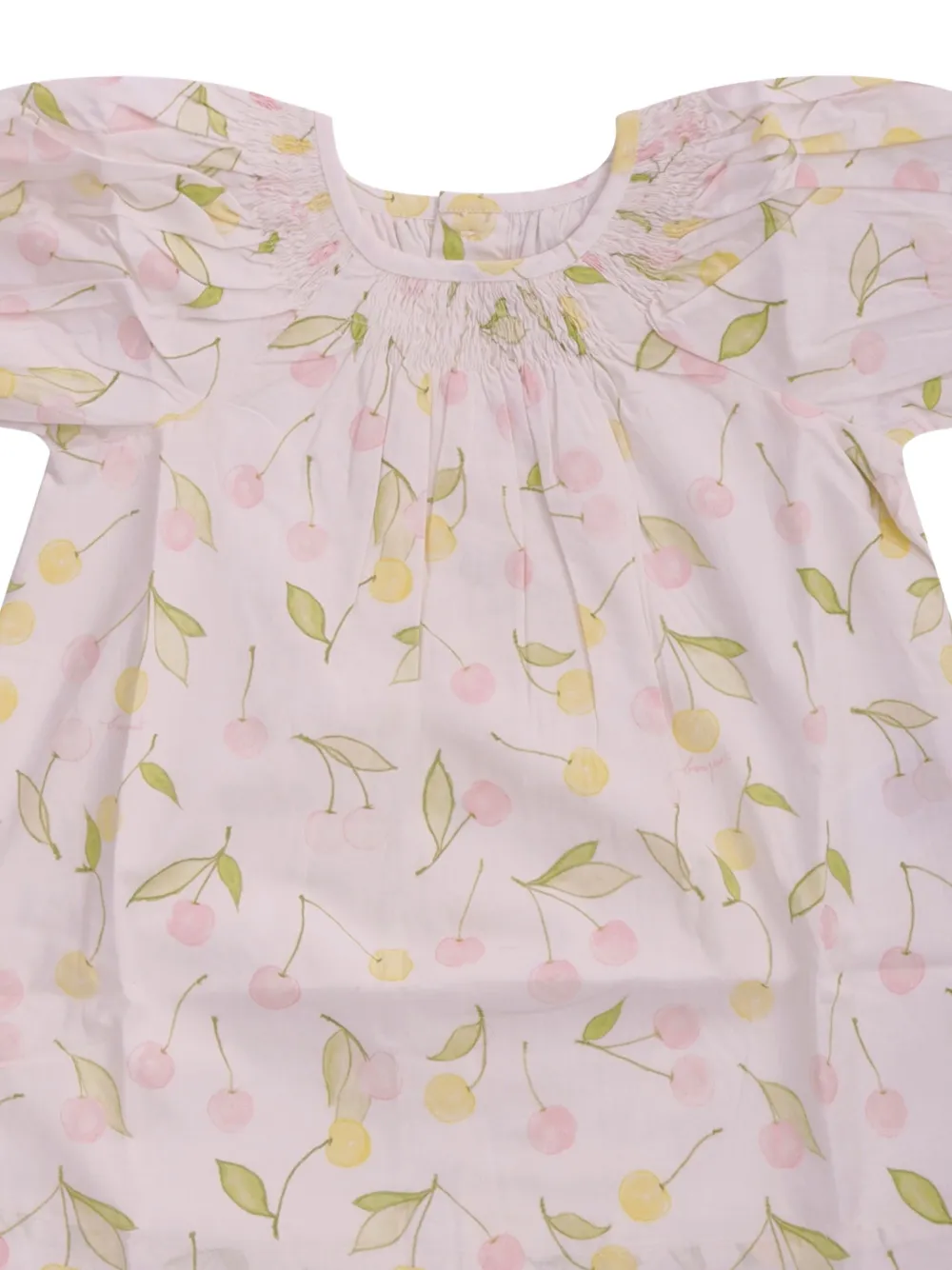  Bonpoint Luce Printed Cotton Dress - White 