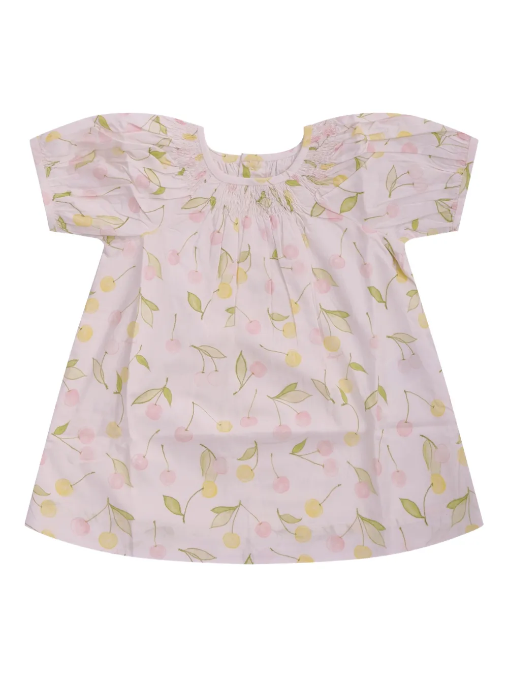 Bonpoint Luce printed cotton dress - White