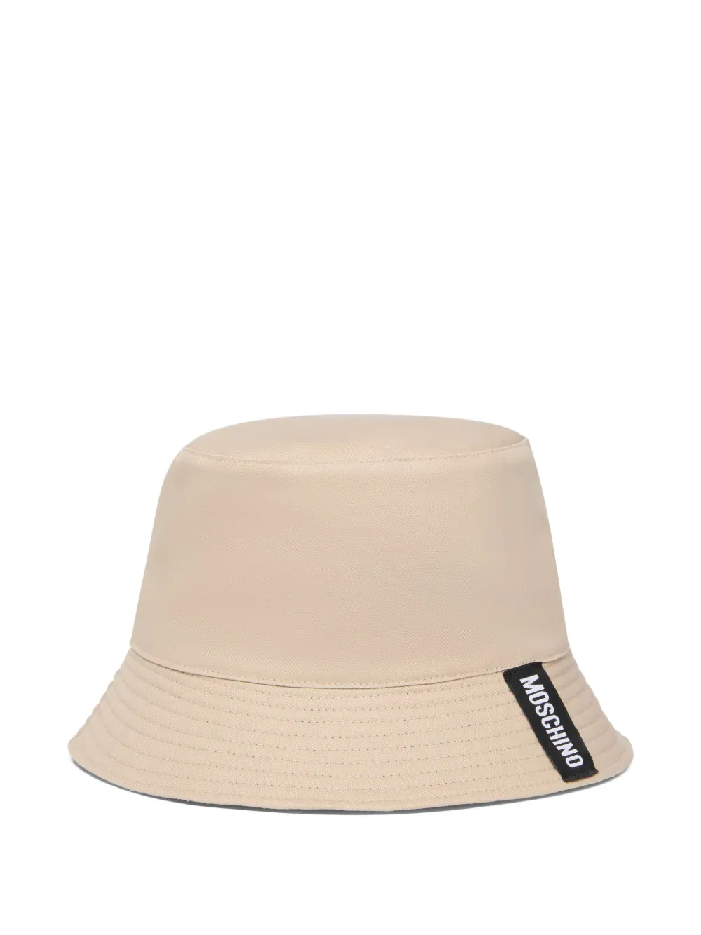 Moschino - cotton bucket hat - dames - katoen - Eén