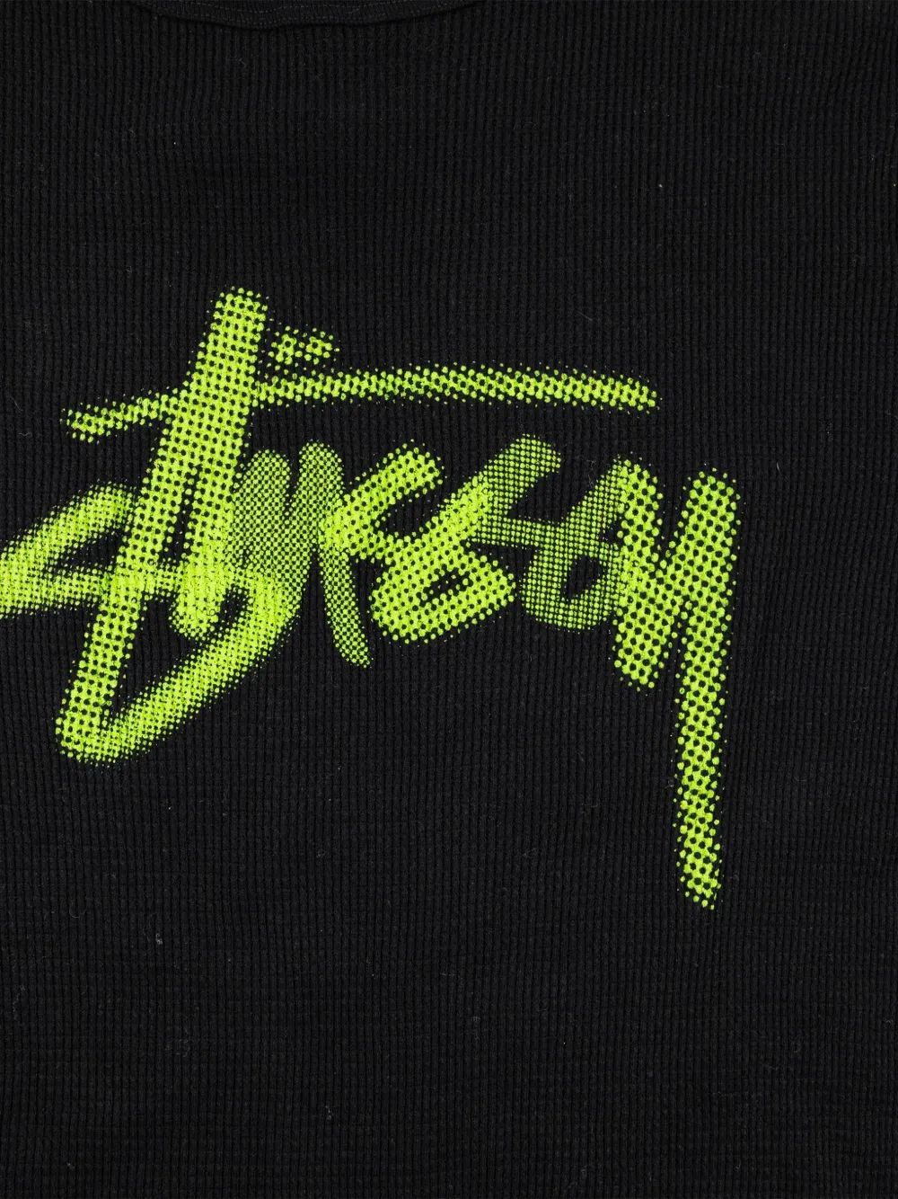St&uuml;ssy graphic-print T-shirt - Zwart