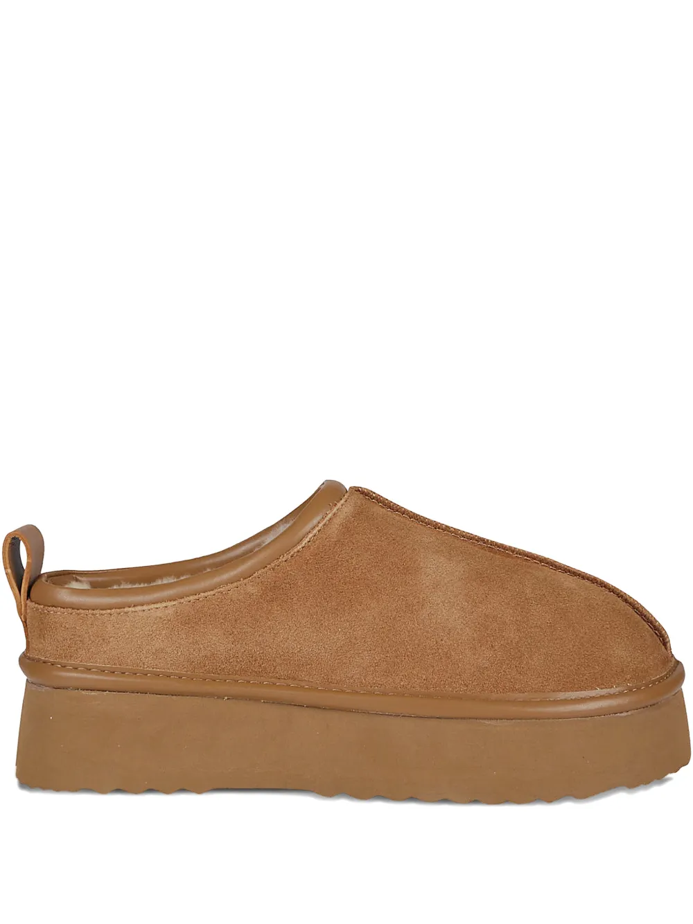 Hoor Mars platform mules | Brown | Image 1