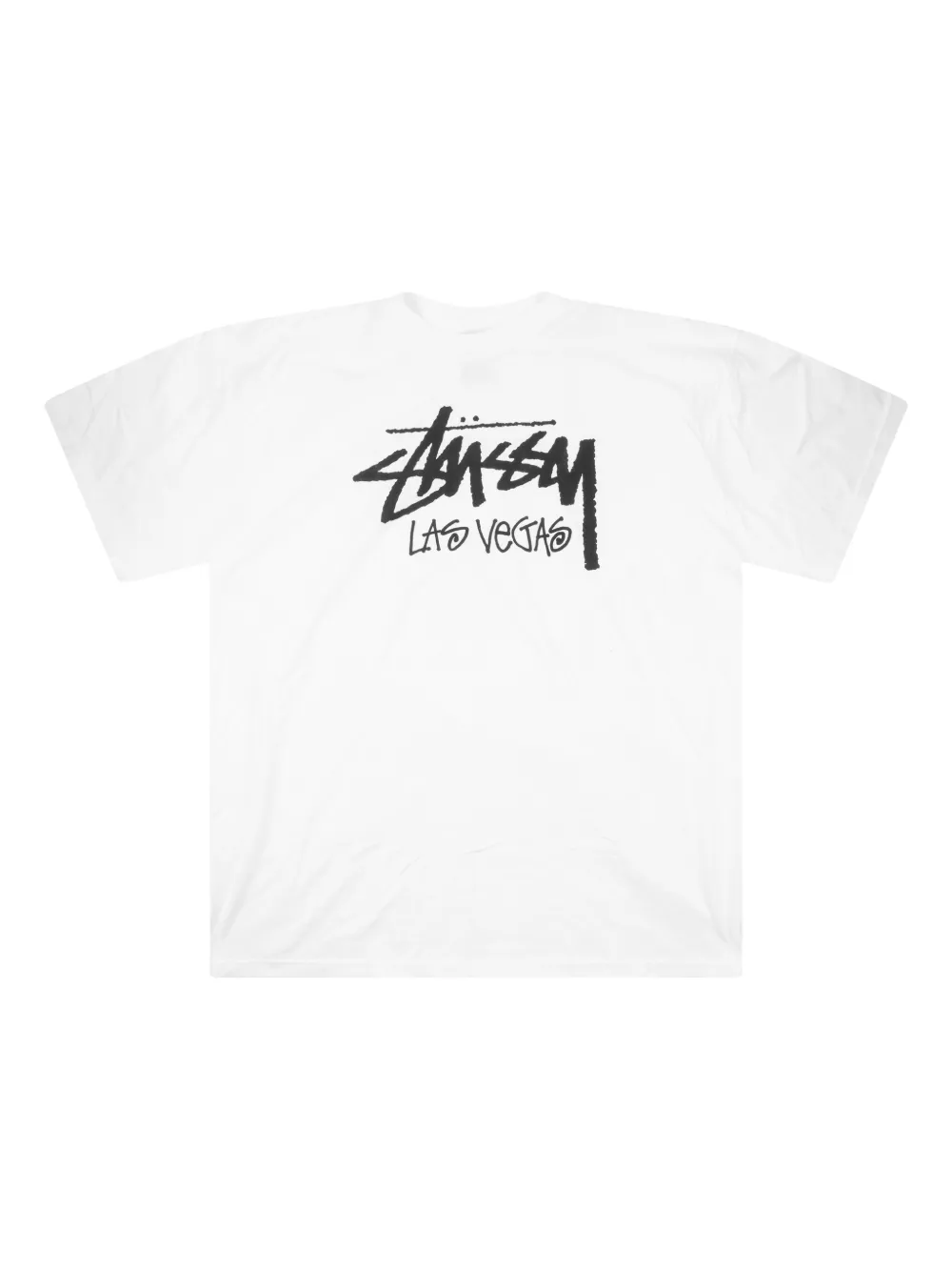 Stüssy Las Vegas LS Tee T-shirt - Bianco